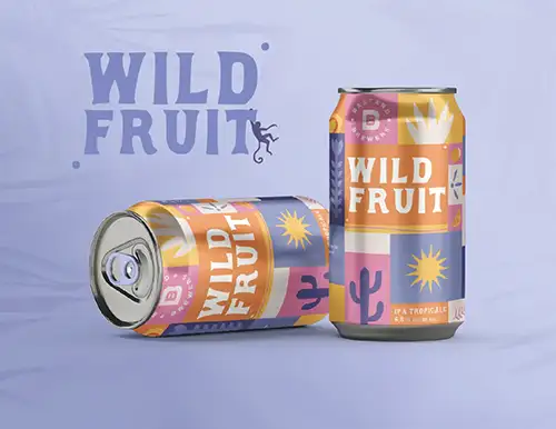Branding bière artisanale – Wild Fruit - Identité Visuelle